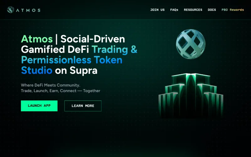 Screenshot: atmos.ag home page